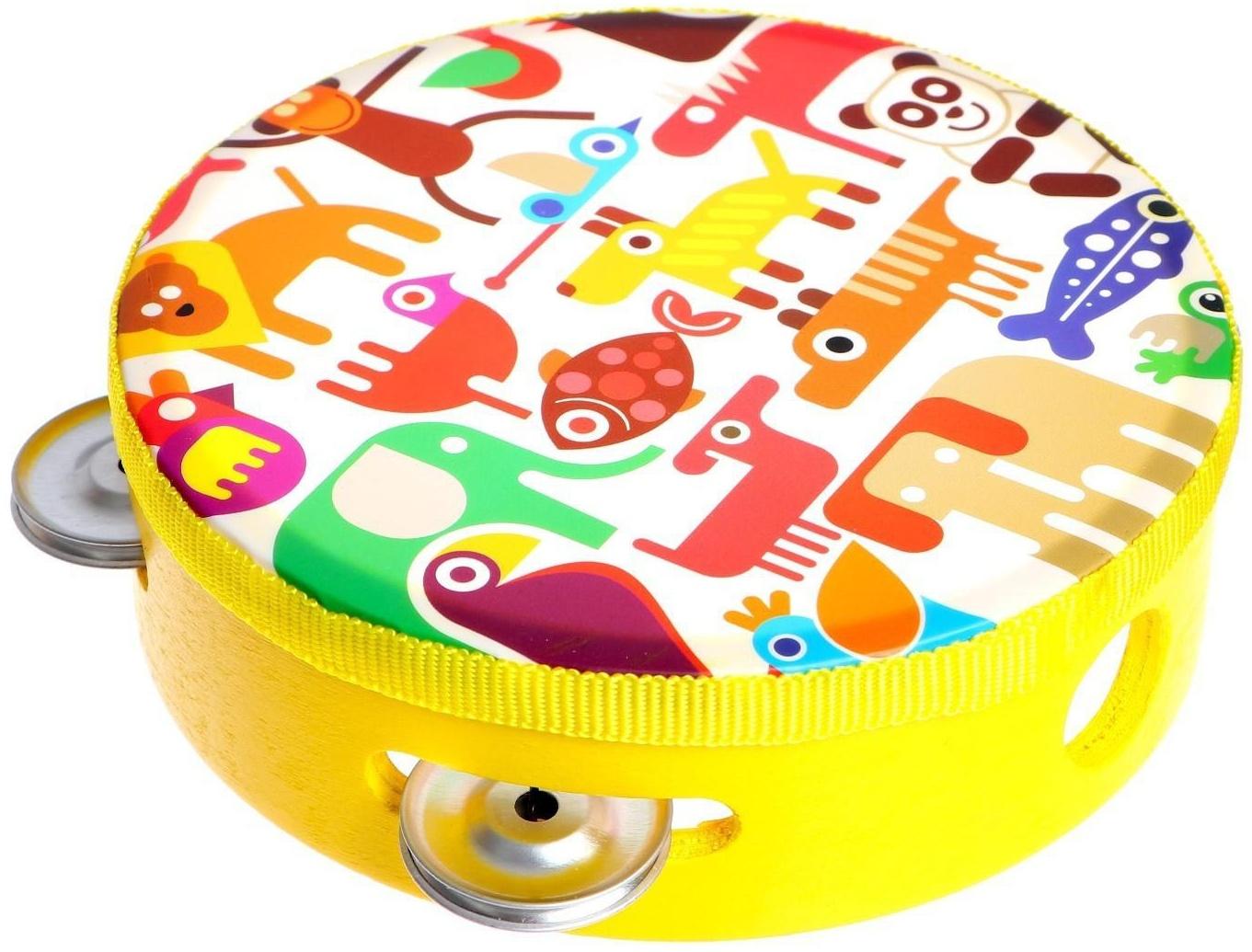 Бубен «Весёлые животные»