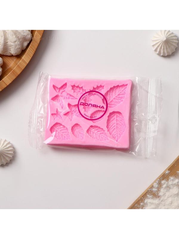 Молд «Листики», 9×7,2 см