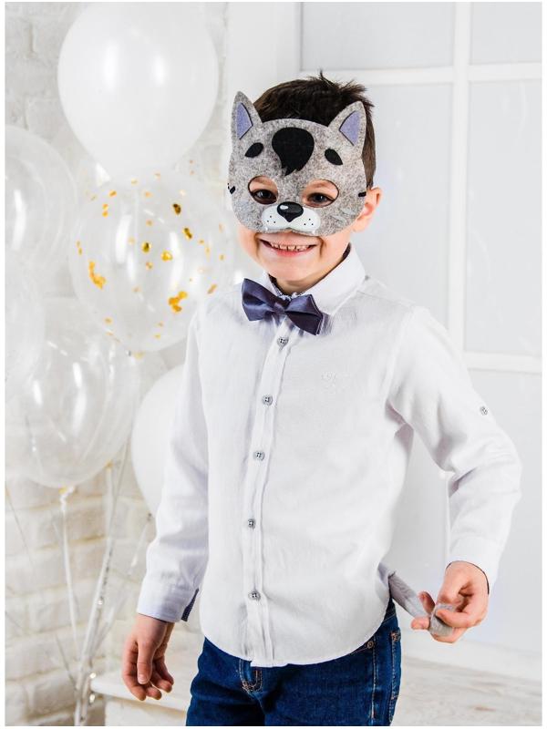 Карнавальный набор «Волк», маска, хвостик, бабочка