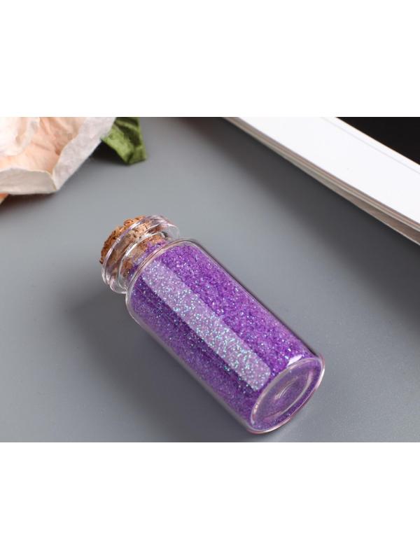 Глиттер в баночке с пробкой 