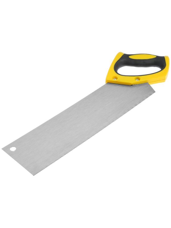 Стусло с ножовкой ТУНДРА, стусло 22.5 45 90°, 300 х 80 мм, ножовка 350 мм, 12 TPI