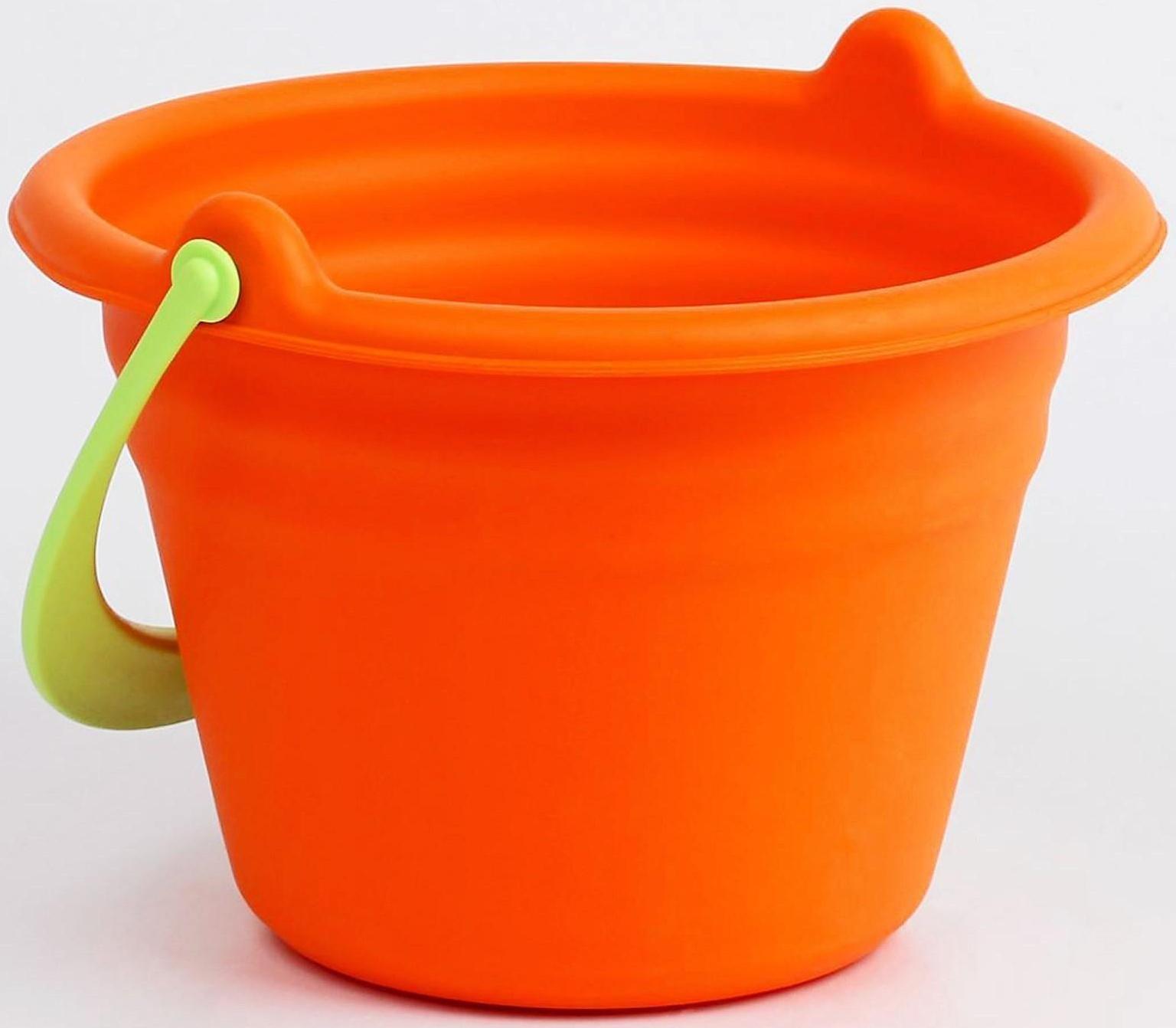 Игрушка для купания «Ведёрко», мягкое, МИКС