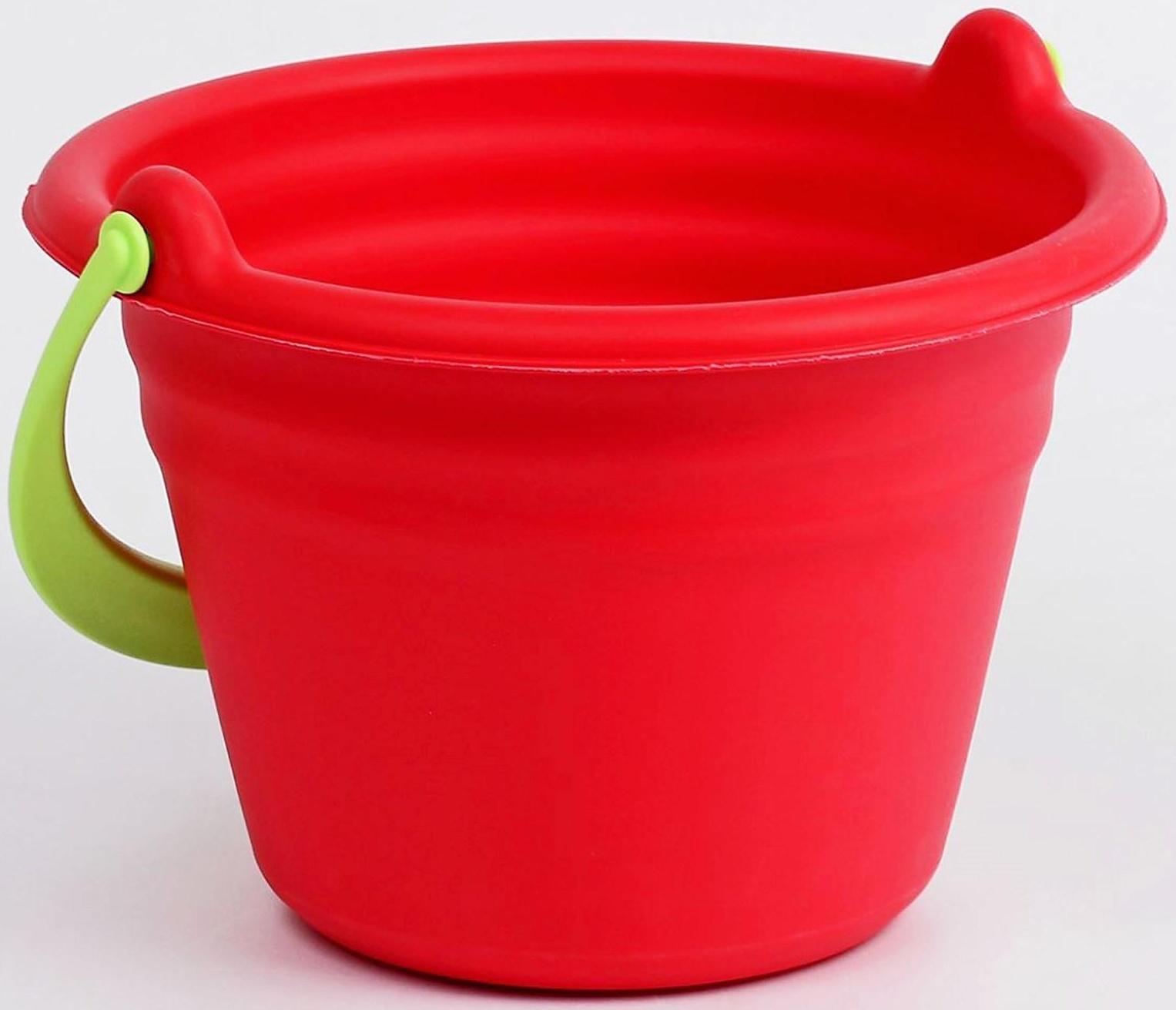 Игрушка для купания «Ведёрко», мягкое, МИКС