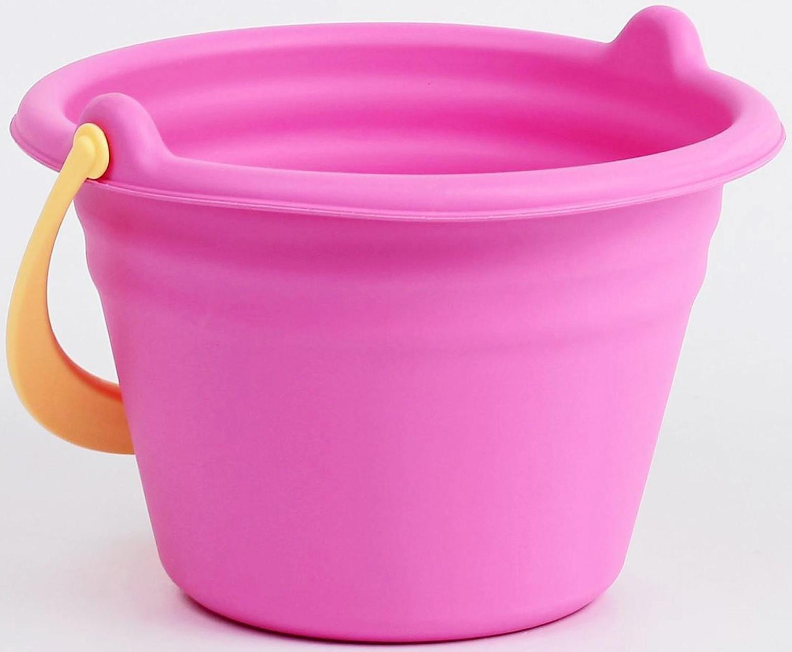Игрушка для купания «Ведёрко», мягкое, МИКС
