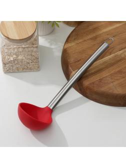 Половник Доляна «Редмонд», 29,5 см, цвет красный