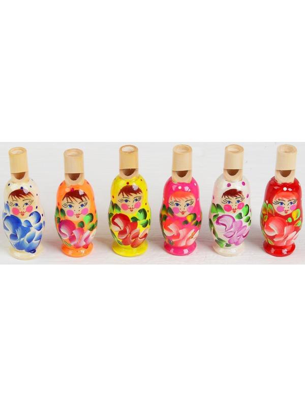 Свистулька «Матрёшка расписная», МИКС