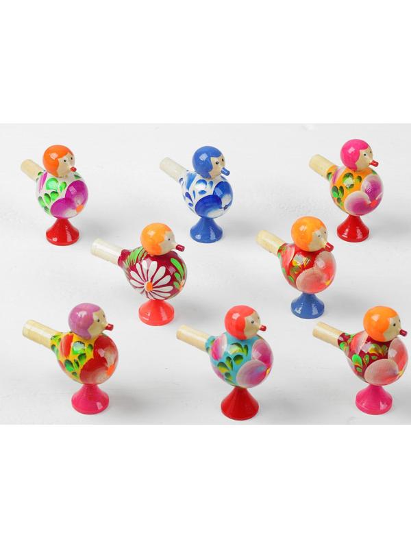 Свистулька «Птичка расписная», МИКС