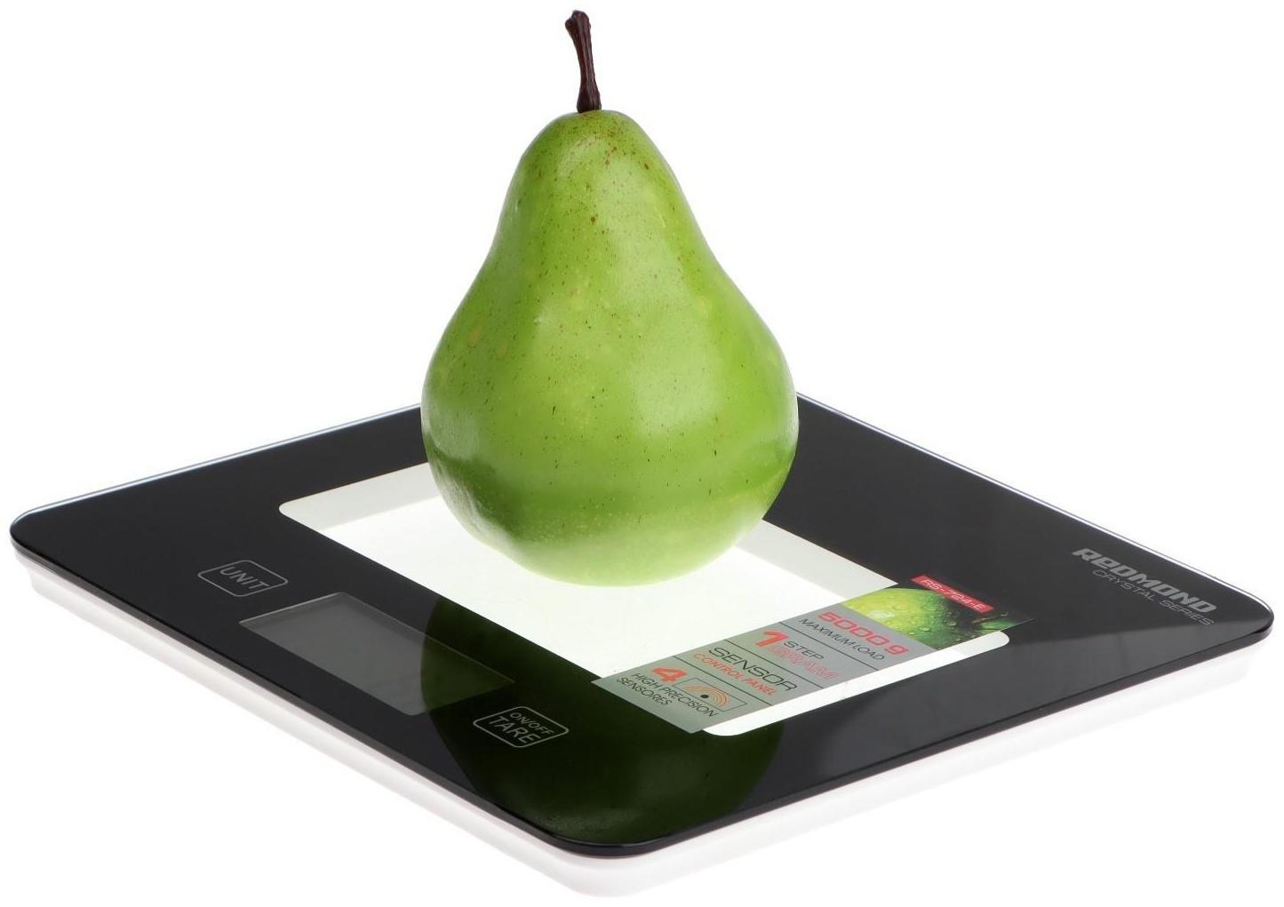Весы кухонные Redmond RS 724-E, электронные, до 5 кг, чёрные