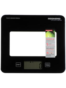 Весы кухонные Redmond RS 724-E, электронные, до 5 кг, чёрные
