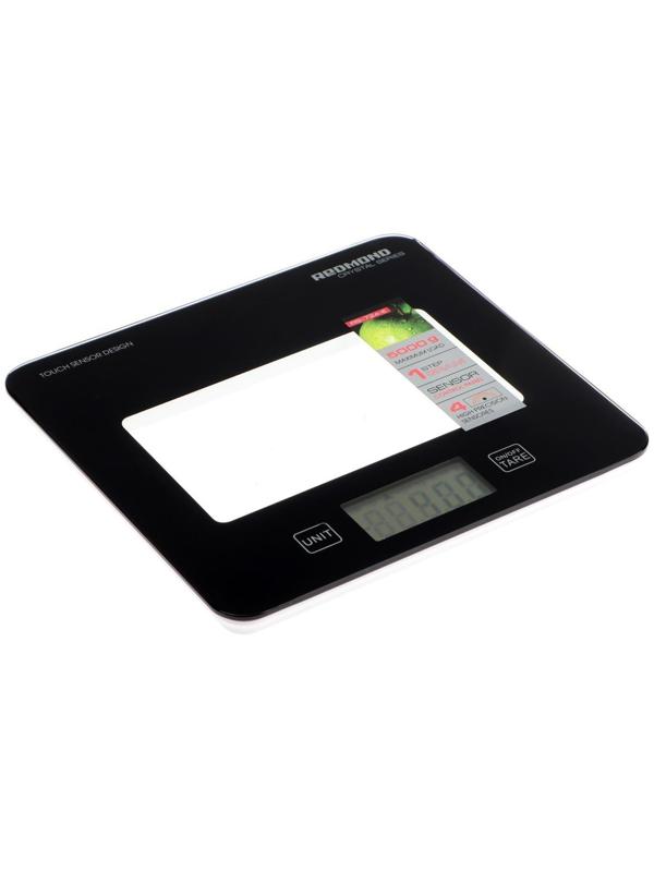 Весы кухонные Redmond RS 724-E, электронные, до 5 кг, чёрные