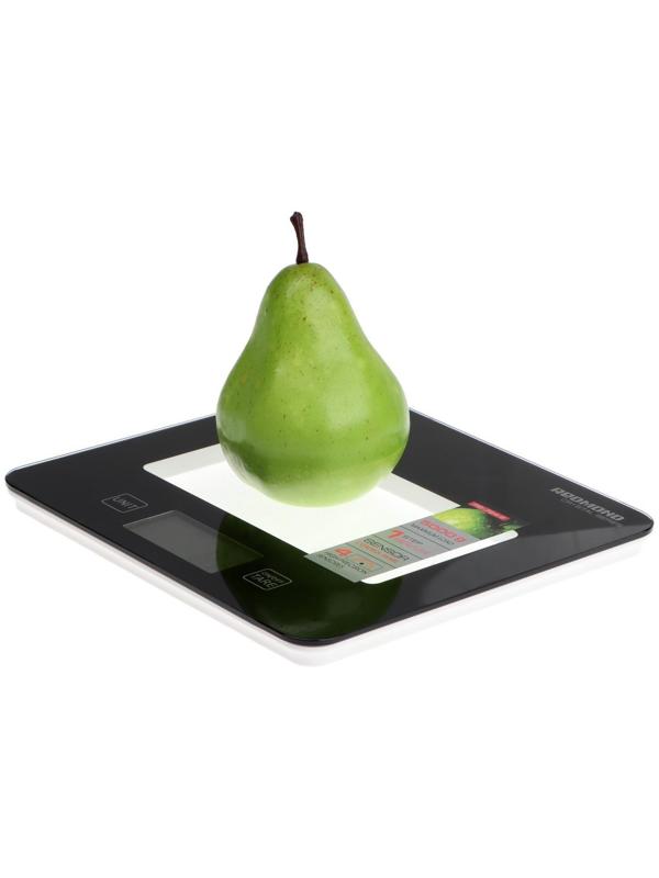 Весы кухонные Redmond RS 724-E, электронные, до 5 кг, чёрные