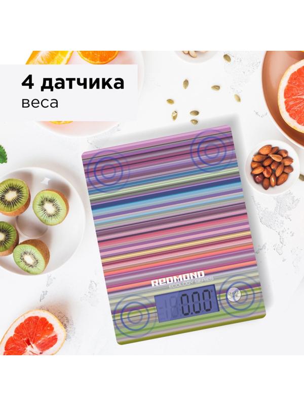 Весы кухонные Redmond RS 736, электронные, до 8 кг, рисунок 