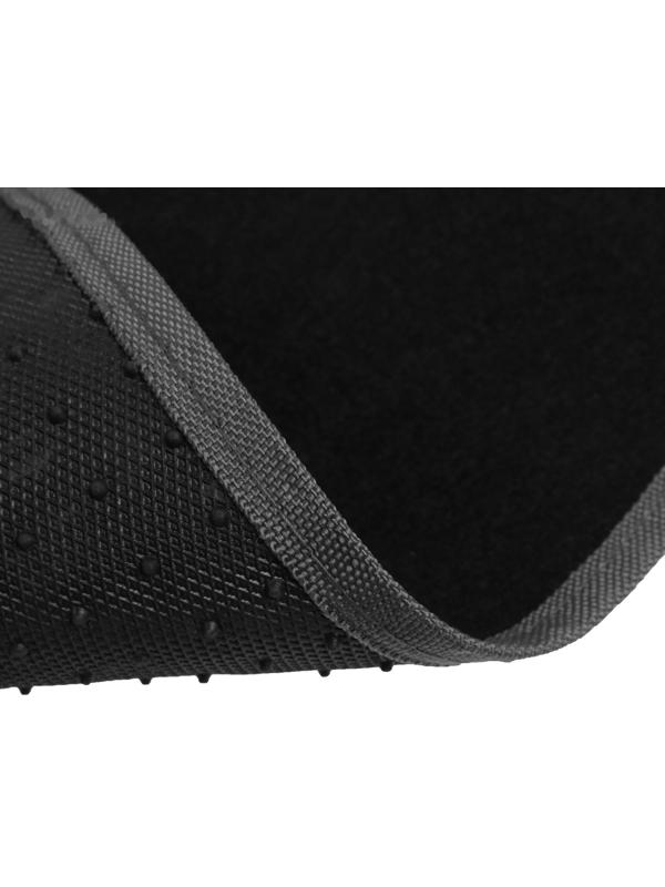 Коврики автомобильные TORSO, ворс, 62×42 см, 43×30 см, серый, набор 4 шт