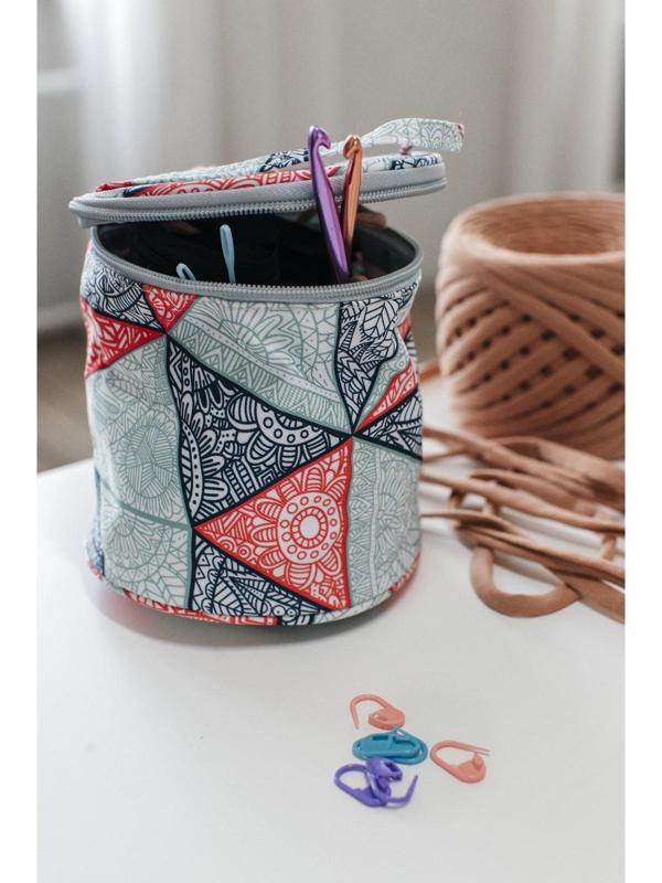 Крючок для вязания, d = 6 мм, 15 см, цвет МИКС