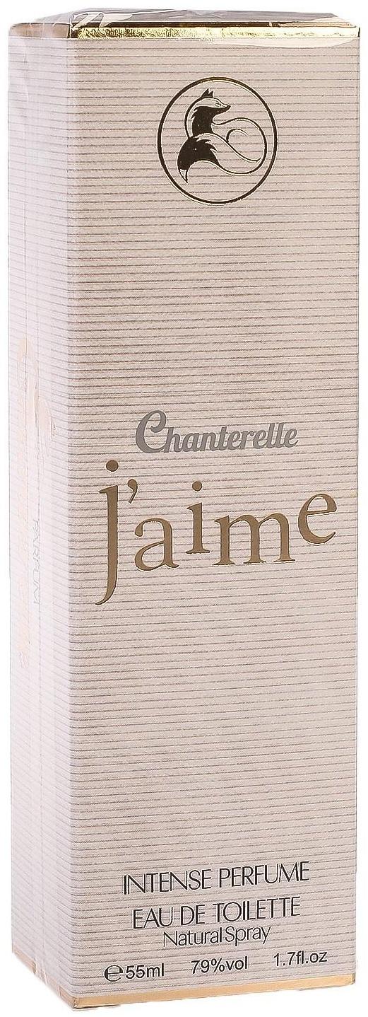 Туалетная вода женская Chanterelle J`aime, 55 мл