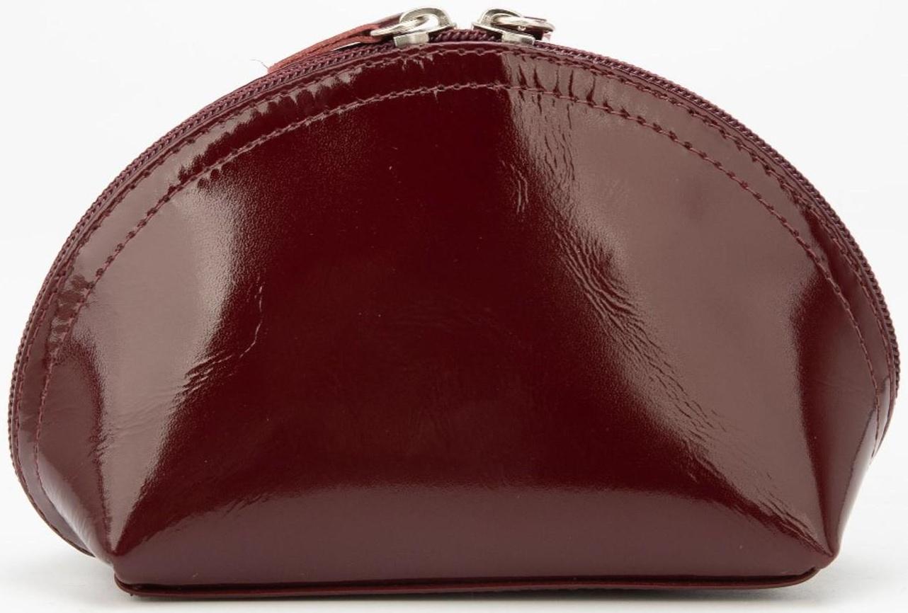 Косметичка на молнии, цвет бордовый шик