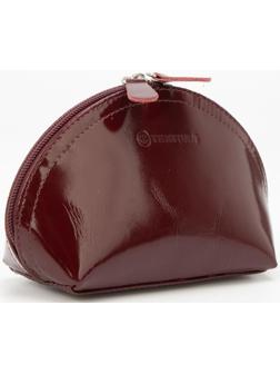 Косметичка на молнии, цвет бордовый шик