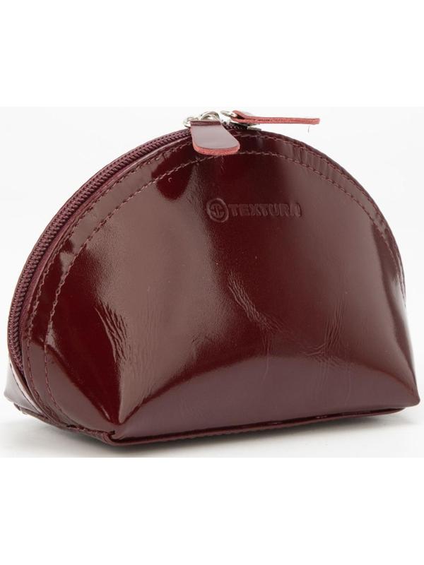 Косметичка на молнии, цвет бордовый шик