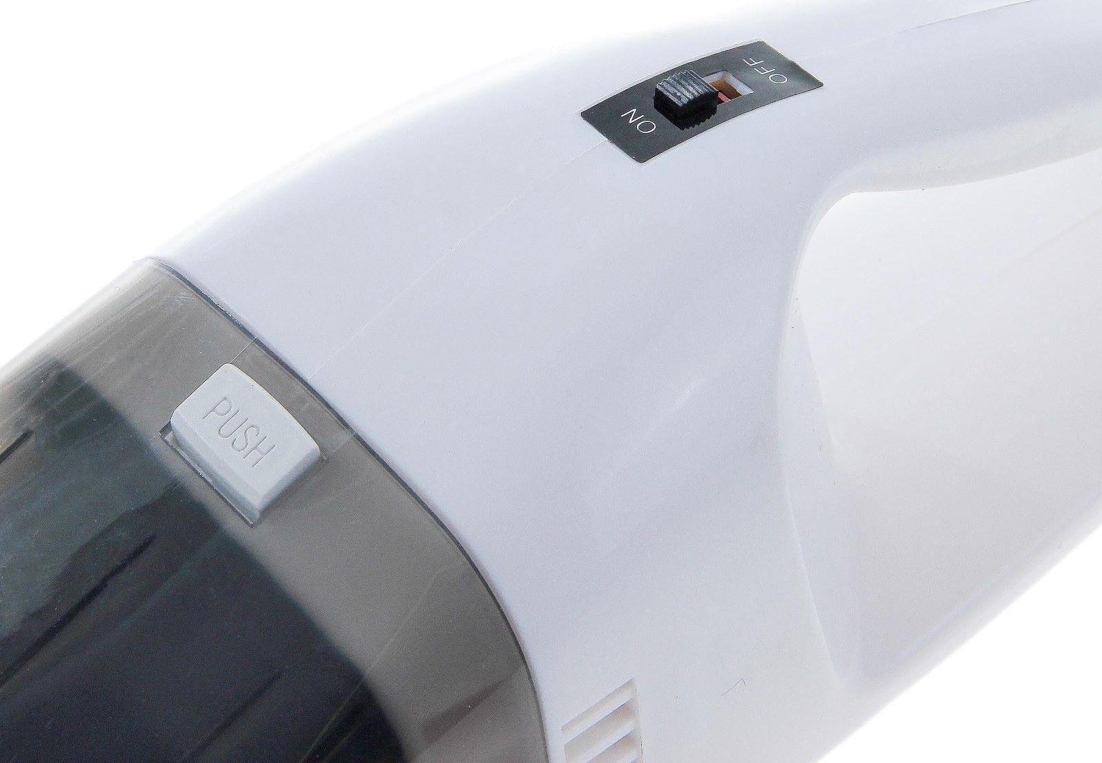 Пылесос автомобильный, 60 Вт, 12 В, белый