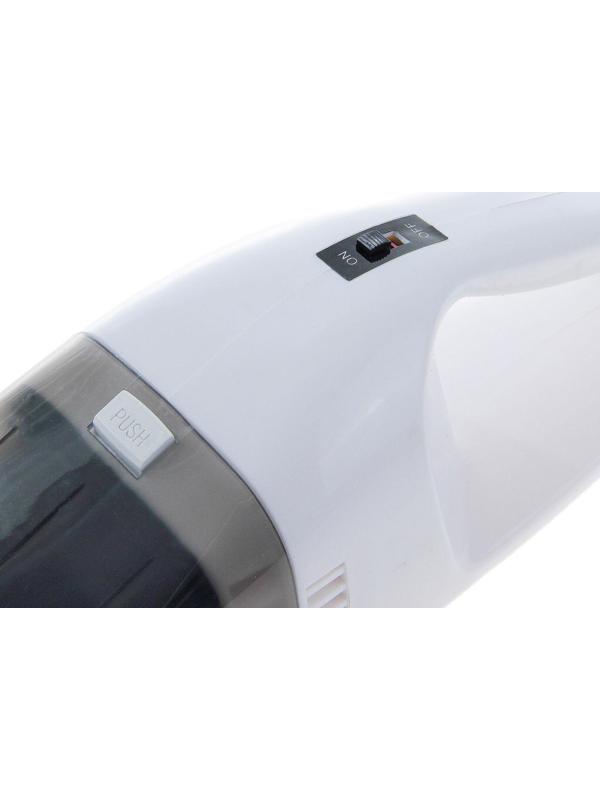 Пылесос автомобильный, 60 Вт, 12 В, белый