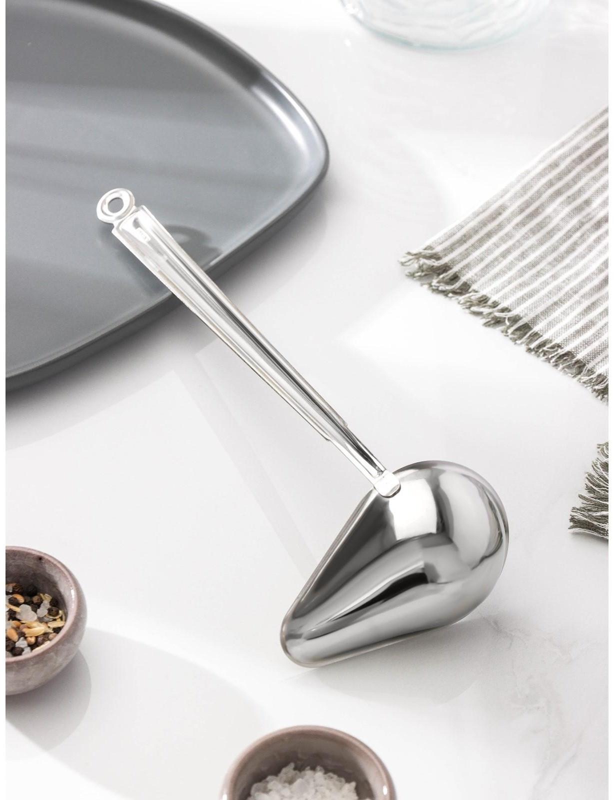 Ложка для соуса «Поварская. Профи», 75 мл, цельнометаллическая