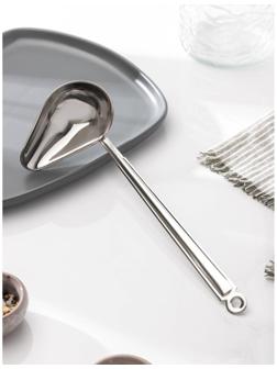 Ложка для соуса «Поварская. Профи», 75 мл, цельнометаллическая