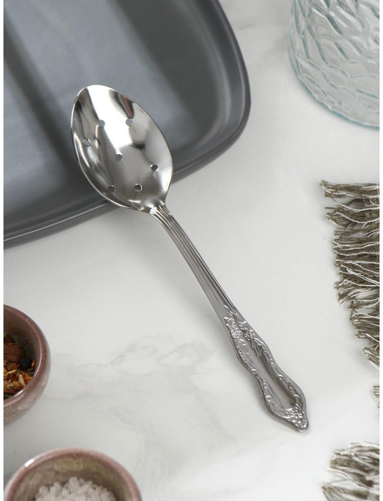 Ложка для снятия пены «Славяна», толщина 1,2 мм