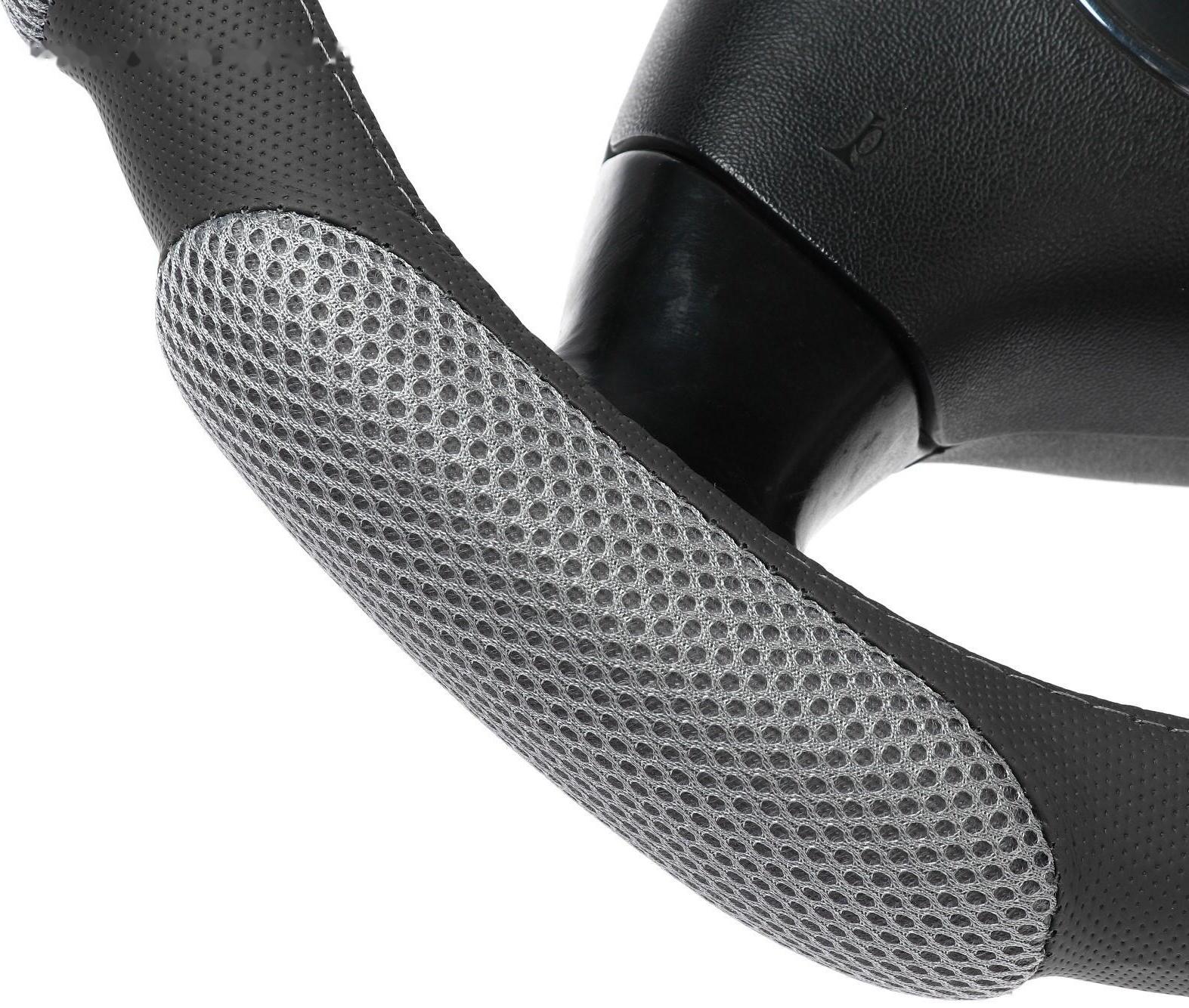 Оплётка TORSO, анатомическая, 6 подушек, размер 38 см, серый