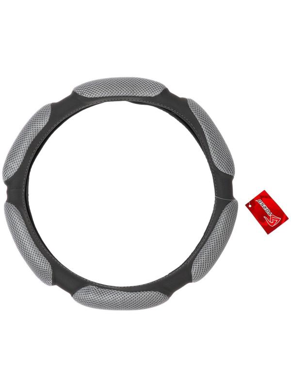 Оплётка TORSO, анатомическая, 6 подушек, размер 38 см, серый