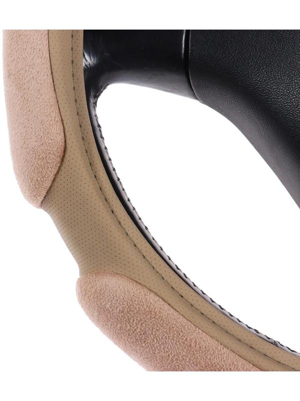 Оплётка TORSO, анатомическая, 6 подушек, велюр, размер 38 см, бежевый