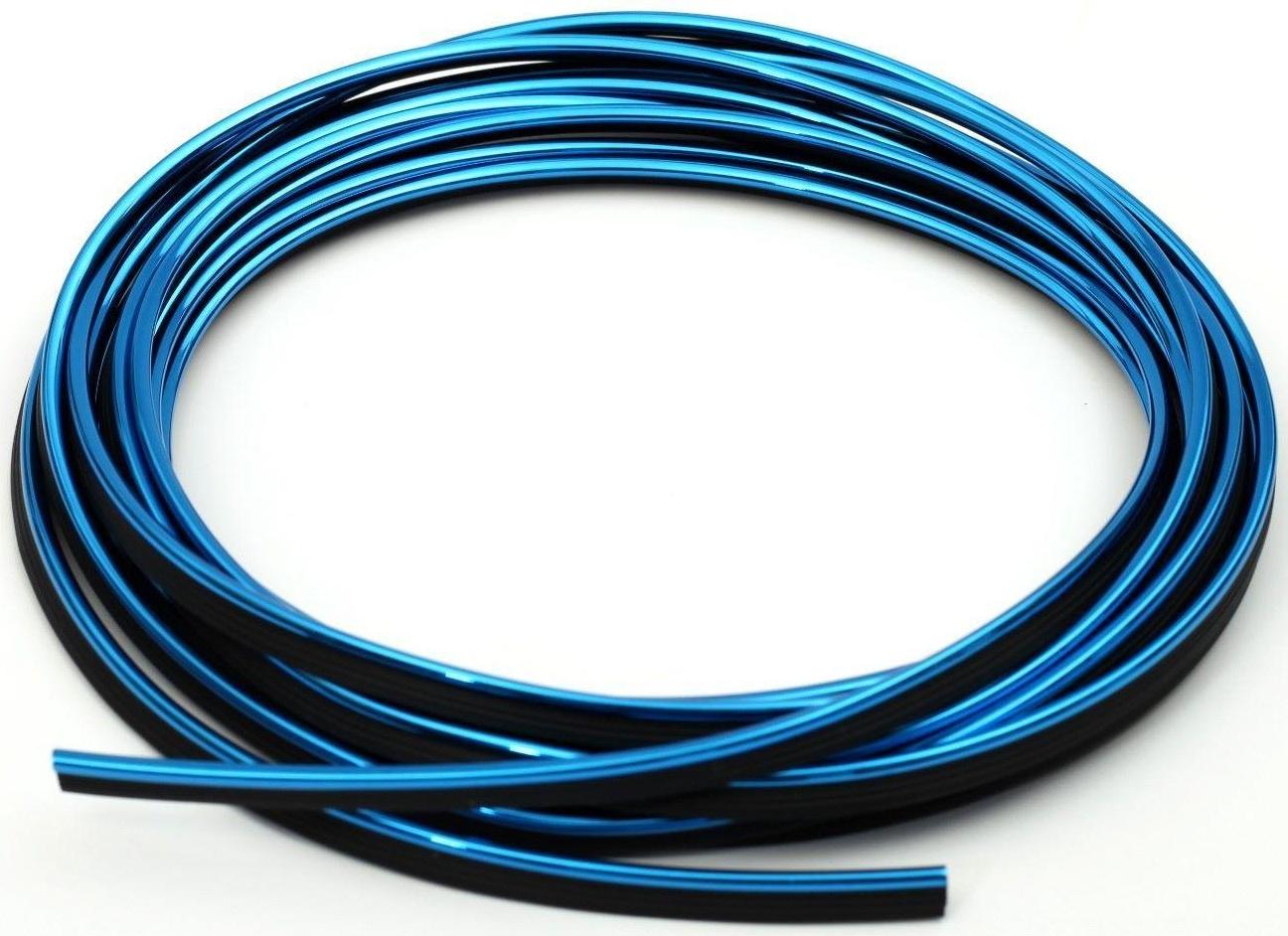 Молдинг гибкий TORSO, внутрисалонный, синий, 5 м