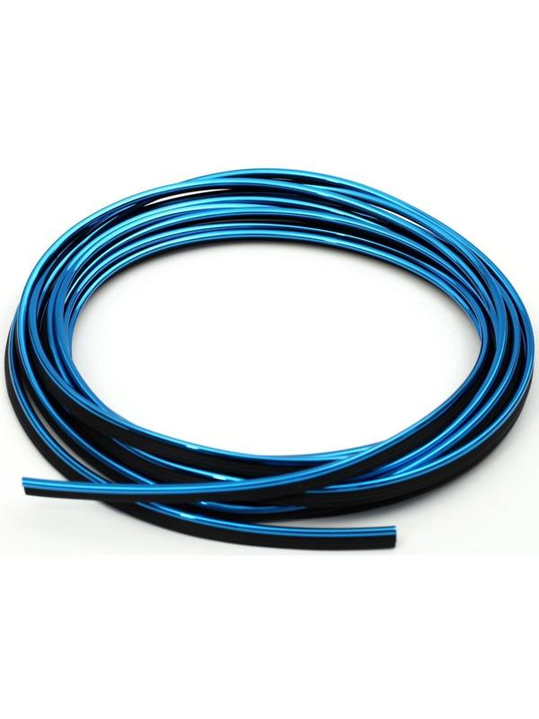 Молдинг гибкий TORSO, внутрисалонный, синий, 5 м