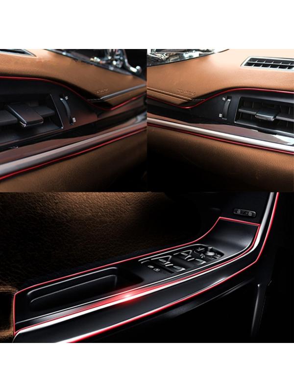 Молдинг TORSO гибкий внутрисалонный, красный, 5 м