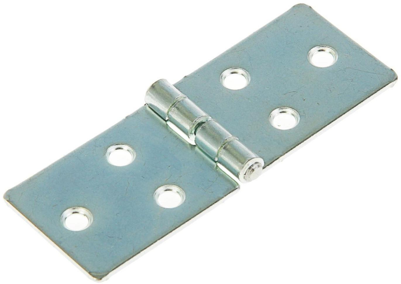 Петля карточная, 110 х 40 мм, покрытие цинк