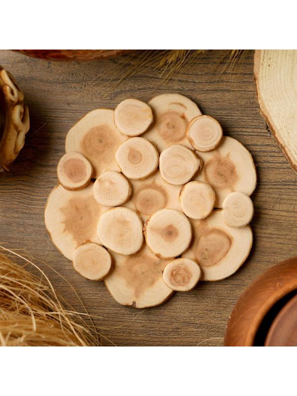 Подставка под горячее «Классика», D=15 см, можжевельник