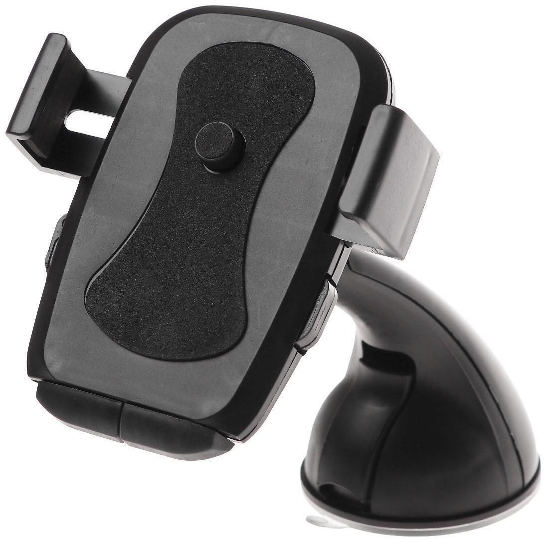 Держатель телефона на ножке, раздвижной 5.5 - 8.5 см, черный