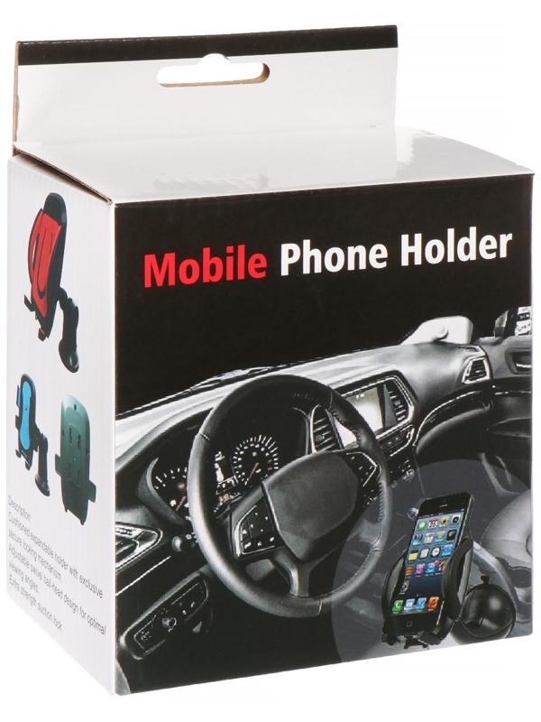 Держатель телефона на ножке, раздвижной 5.5 - 8.5 см, черный