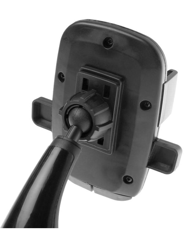 Держатель телефона на ножке, раздвижной 5.5 - 8.5 см, черный