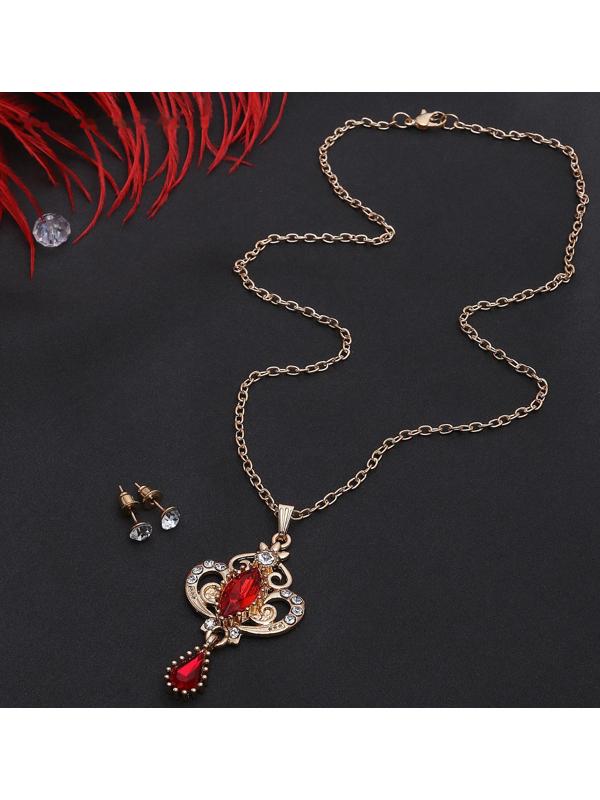 Гарнитур 2 предмета: серьги, кулон 