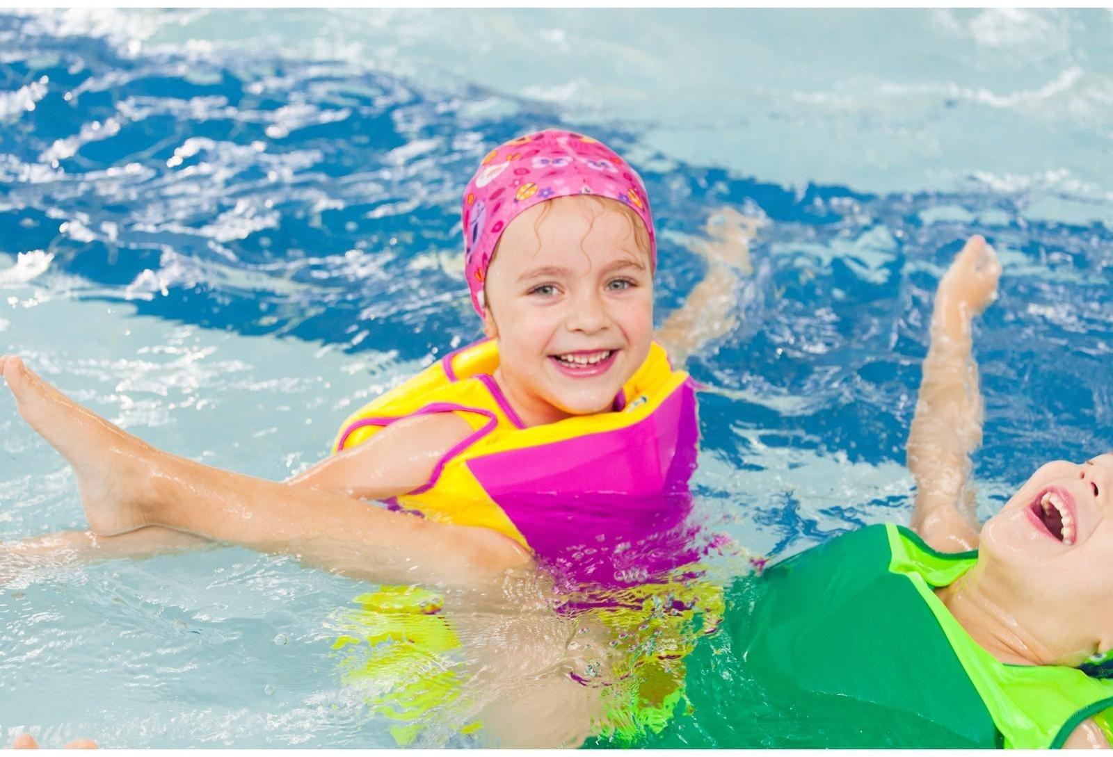 Шапочка для плавания детская «Птички», тканевая, обхват 46-52 см