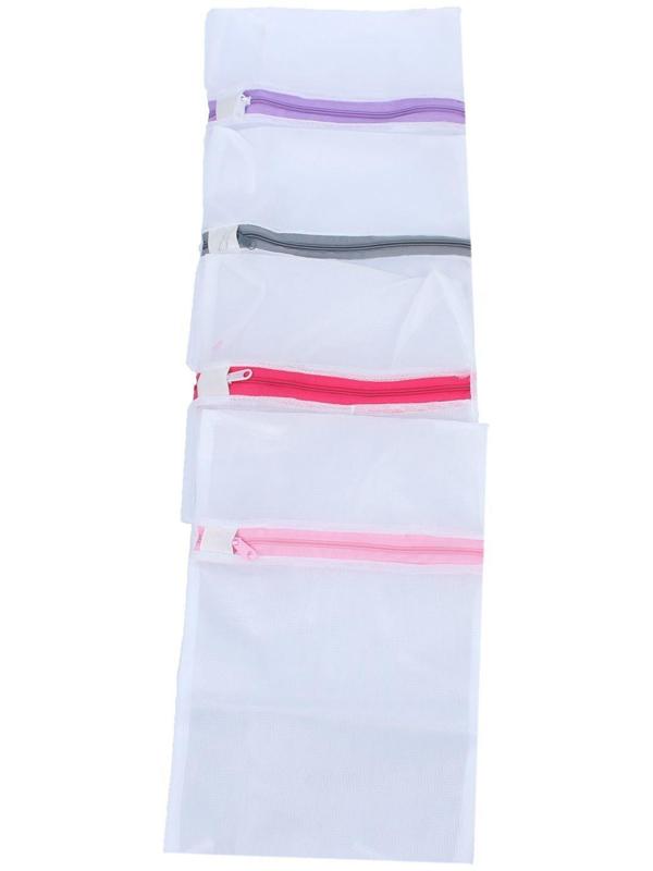 Мешок для стирки белья Доляна, 20×30 см, мелкая сетка, цвет МИКС