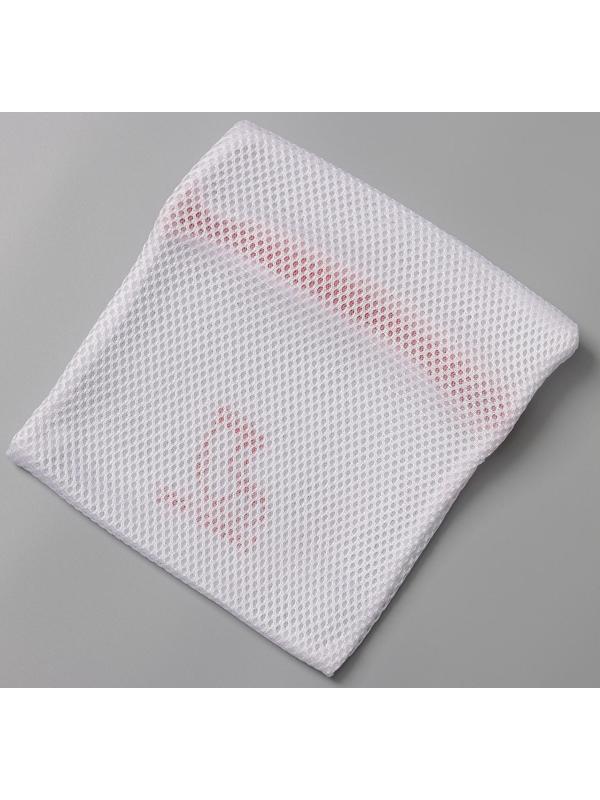 Мешок для стирки носков, 17×20 см, трехслойный, крупная сетка, цвет МИКС