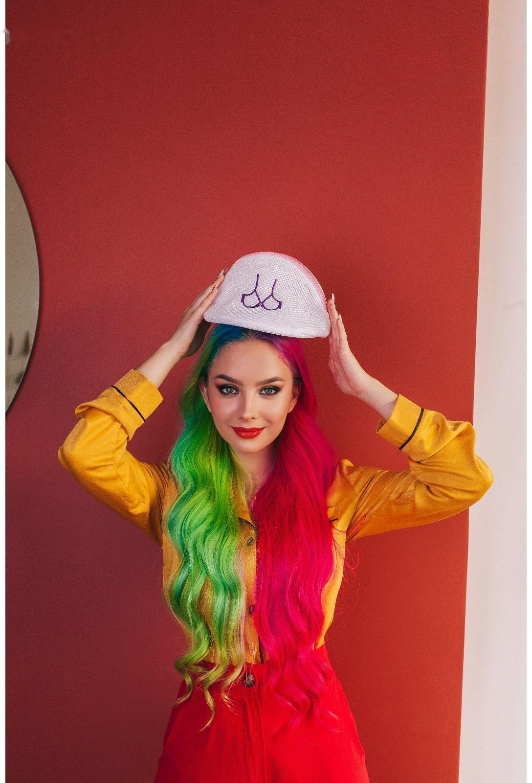 Мешок для стирки бюстгальтеров Доляна, 18×18×17 см, трёхслойный, крупная сетка, цвет МИКС