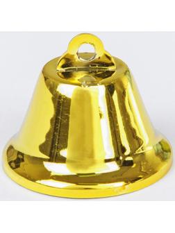 Колокольчик, размер 1 шт. 3,8 см, цвет желтый