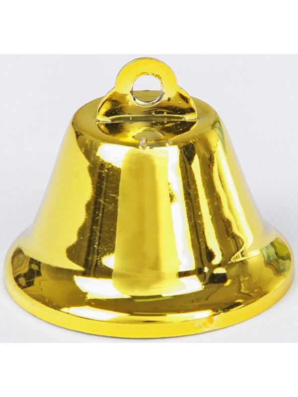 Колокольчик, размер 1 шт. 3,8 см, цвет желтый