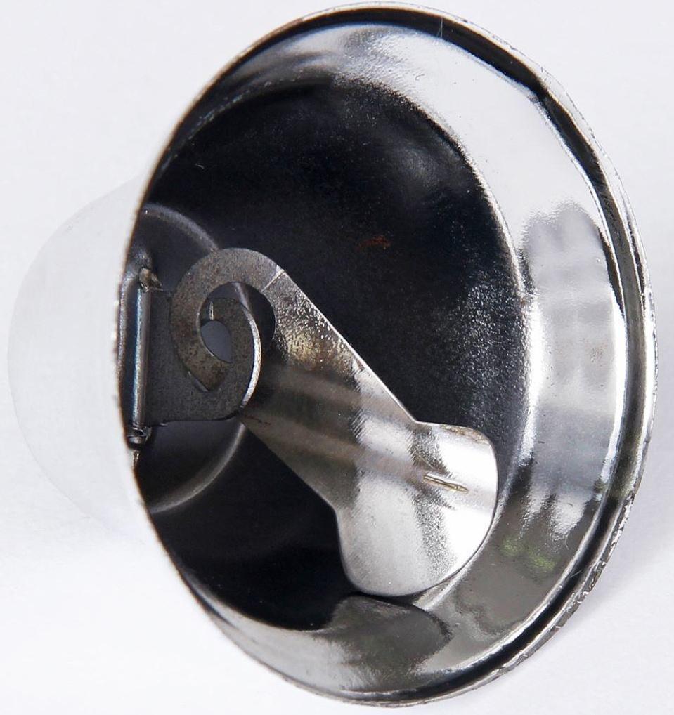 Колокольчик, размер 1 шт. 3,8 см, цвет серебряный