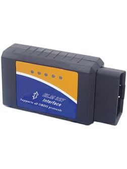 Адаптер для диагностики авто ELM327 OBD II, Bluetooth, AD-1, версия 2.1