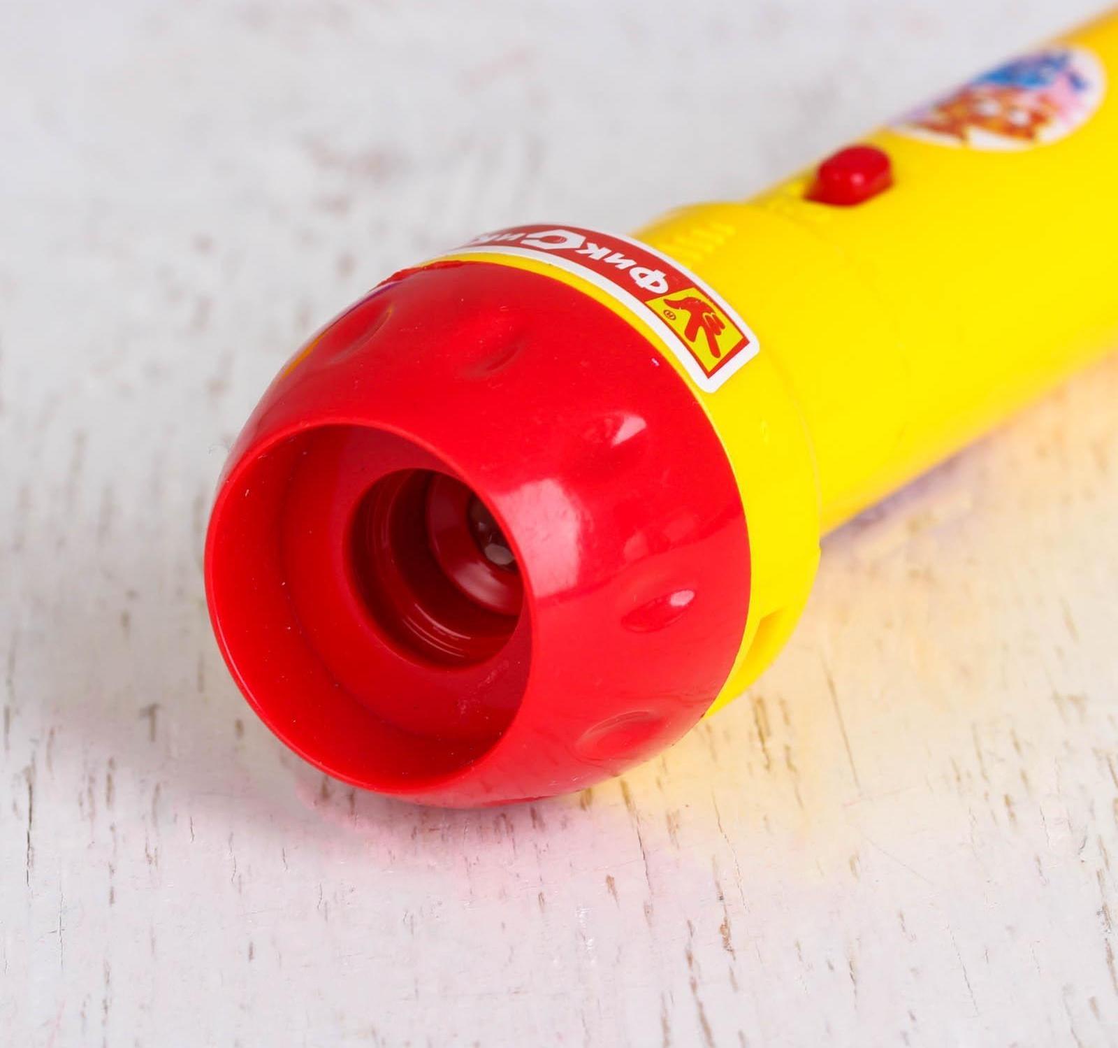 Проектор-фонарик с животными «Фиксики», батарейки в набор не входят