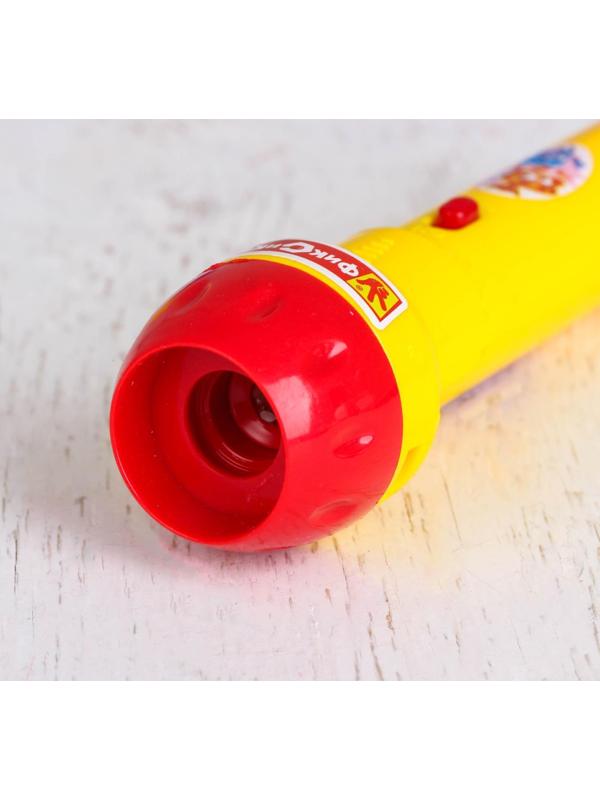 Проектор-фонарик с животными «Фиксики», батарейки в набор не входят