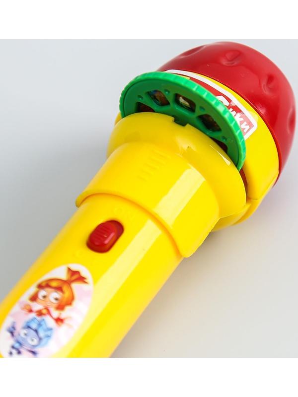 Проектор-фонарик с животными «Фиксики», батарейки в набор не входят